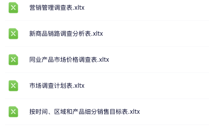 【Excel模板】市场营销管理Excel模板合集